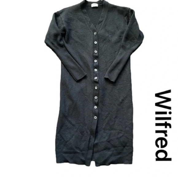 Wilfred Black Long Sleeve Dress - Picture 2 of 11